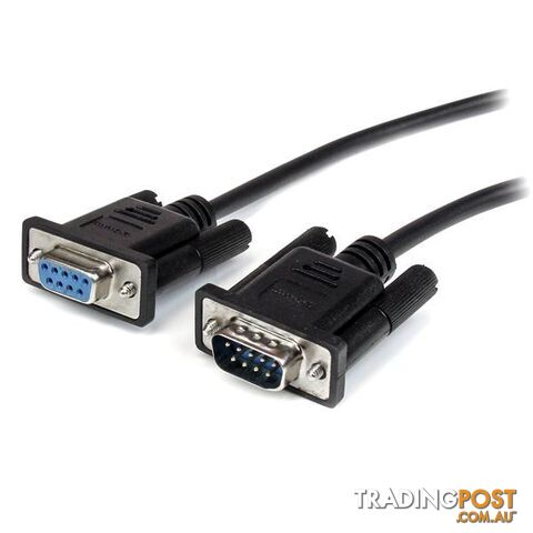 StarTech MXT1003MBK 3m Straight Through Serial Cable M/F BK - StarTech - 065030849012 - MXT1003MBK