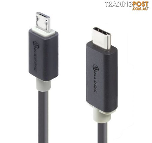 Alogic U2-TCMCB02-MM 2m USB 2.0 USB-C to Micro USB-B - Male to Male - Pro Series - Alogic - 9350784012487 - U2-TCMCB02-MM