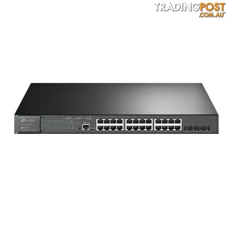 TP-Link TL-SG3428X JetStream 24 Port Gigabit L2+ Managed Switch with 4 10GE SFP+ Slots - TP-Link - 6935364010522 - TL-SG3428X