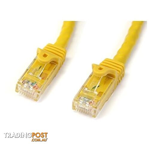 AKY CB-CAT6A-5YEL Cat6A Gigabit Network Patch Lead Cable 5M Yellow - AKY - 0707959754847 - CB-CAT6A-5YEL