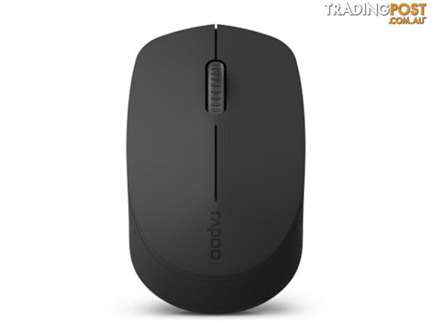 Rapoo M100 Black M100 2.4Ghz Bluetooth Wireless Mouse Black 1300dpi - Rapoo - 6940056181992 - M100 Black