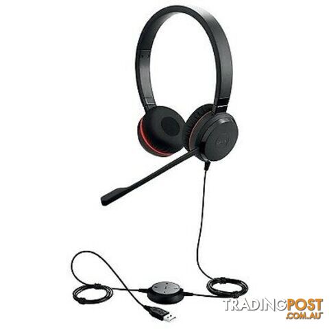 Jabra 5399-823-309 Evolve 30 II MS Stereo Audio Microsoft certified Headset - Jabra - 5706991019964 - 5399-823-309