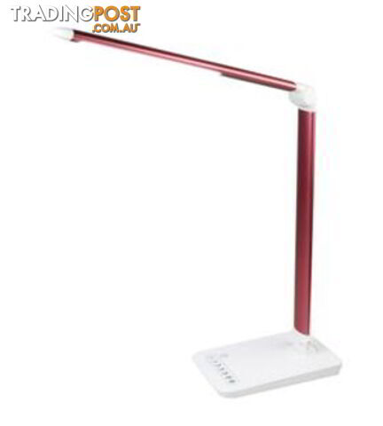 9W Dimmable LED Desk Lamp Red With USB Port LED-DESKP-LED-586R - Generic - LED-DESKP-LED-586R