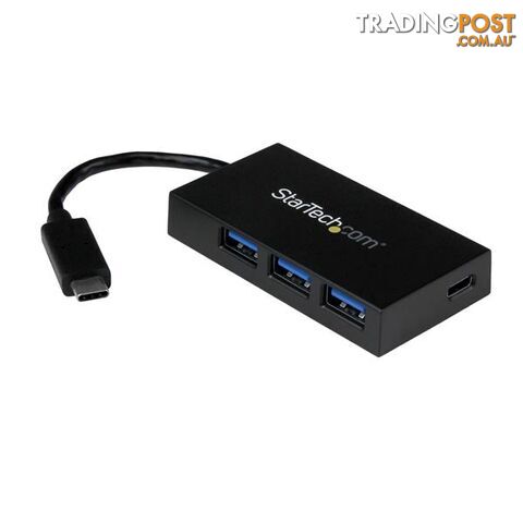 StarTech HB30C3A1CFB 4 Port USB 3.0 Hub - Portable USB-C Hub - StarTech -...