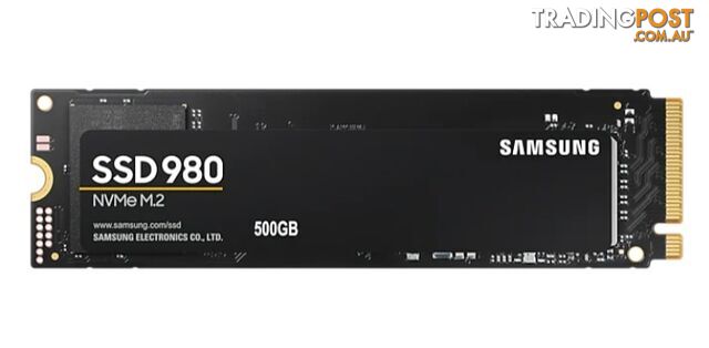 Samsung MZ-V8V500BW SSD 980 500GB V-NAND M.2 (2280) NVMe SSD - Samsung - 8806090572227 - MZ-V8V500BW