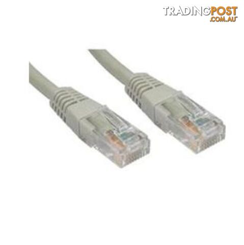 AKY CB-CAT6A-5GRY Cat6A Gigabit Network Patch Lead Cable 5M Grey - AKY - 707959754779 - CB-CAT6A-5GRY