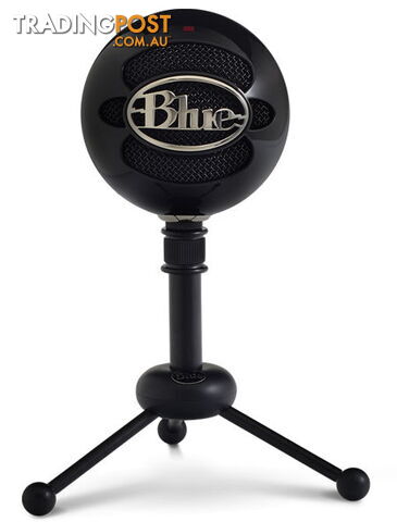Blue Microphones 988-000067 Snowball USB Microphone ICE Black - Blue Microphones - 836213001929 - 988-000067