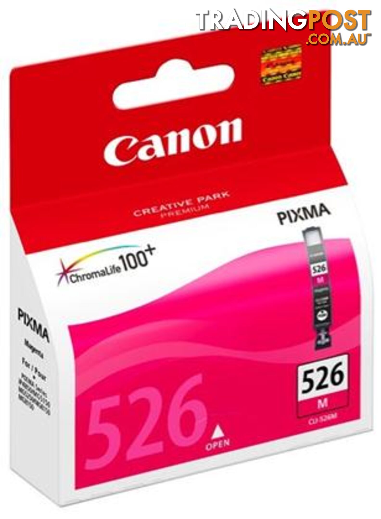 Canon CLI-526M Magenta Ink Cartridge CLI526M - Canon - 4960999670041 - CLI526M