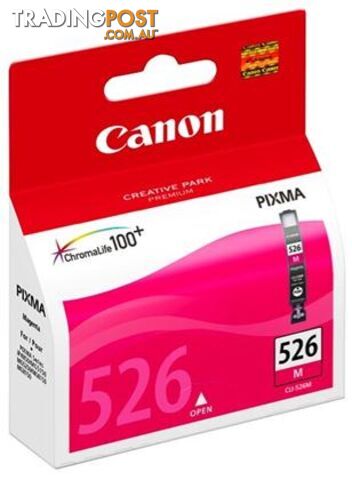 Canon CLI-526M Magenta Ink Cartridge CLI526M - Canon - 4960999670041 - CLI526M