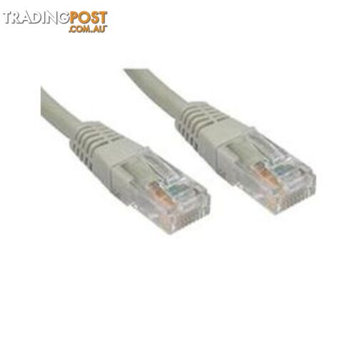AKY CB-CAT6A-0.25GRY Cat6A Gigabit Network Patch Lead Cable 0.25M Grey - AKY - 0707959754724 - CB-CAT6A-0.25GRY