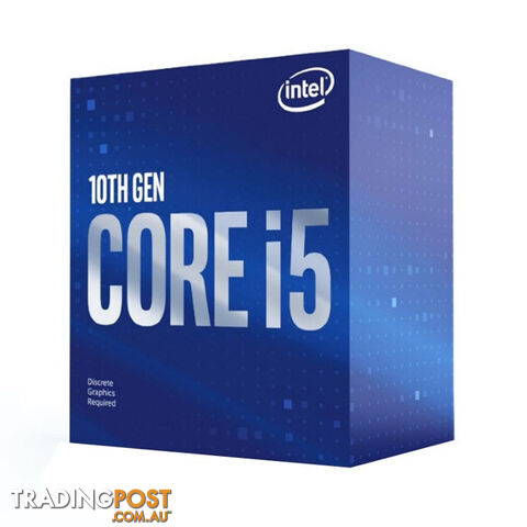 Intel BX8070110400F Core i5-10400F CPU 2.9GHz 4.3GHz LGA1200 - Intel - 5032037187077 - BX8070110400F