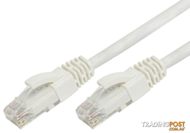 Comsol UTP-.3-6B-WHT 30cm RJ45 Cat 6 Patch Cable - White - Comsol - 9332902010469 - UTP-.3-6B-WHT