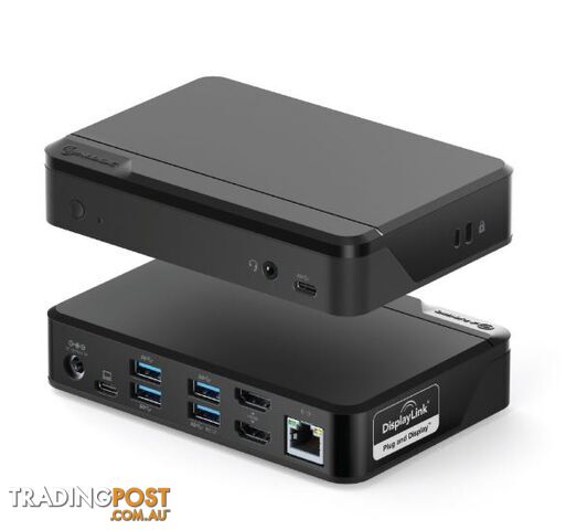 Alogic DUTHD Universal TWIN HD Docking Station (USB-C & USB-A Compatible) - Alogic - 9350784019912 - DUTHD