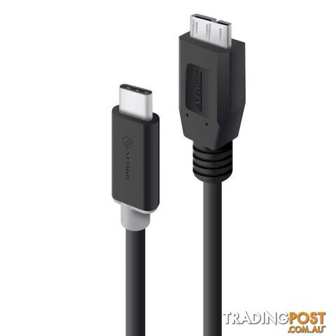 Alogic U3-TCMCB02-MM 2m USB 3.0 USB-C to Micro USB-B - Male to Male - Pro Series...
