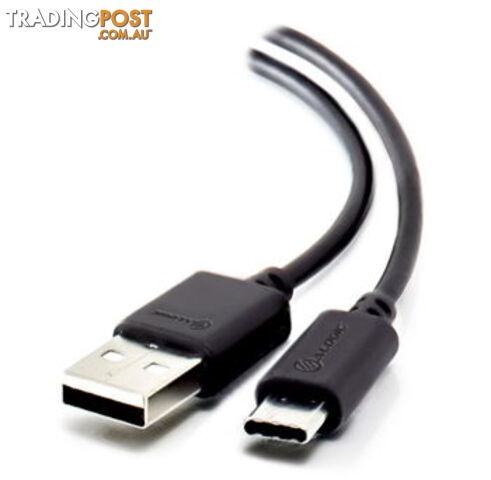 Alogic U3-TCA03-MM 3m USB 3.1 USB-A to USB-C Cable - Male to Male - Alogic -...