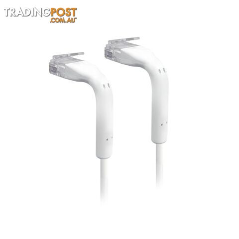 Ubiquiti UniFi Patch Lead 3m with both end bendable RJ45 White UC-PATCH-3M-RJ45...