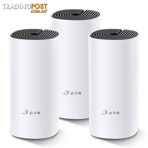 TP-LINK Deco M4(3-PACK) AC1200 Whole Home Mesh WiFi System - TP-Link - 6935364085179 - DECO M4(3-PACK)