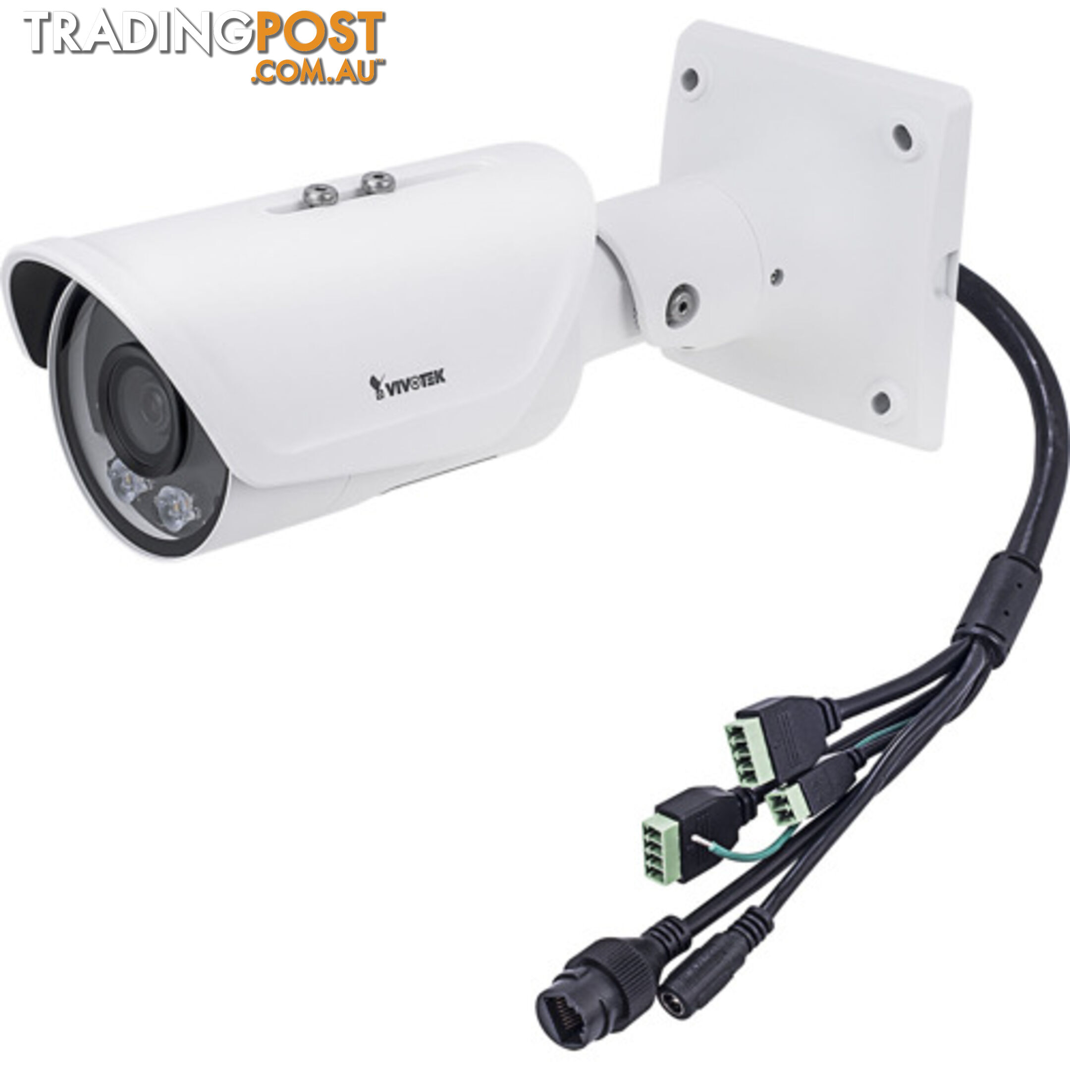 Vivotek V-SERIES IB9367-HT Outdoor Bullet 2M 30fps H.265/H.264/MJPEG Network Camera - Vivotek - 4712123678443 - IB9367-HT