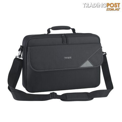 Targus TBC002AU 15.6' Intellect Bag Clamshell Laptop Case with Padded Laptop Compartment/ Laptop/Notebook Bag - Black - Targus - 92636298180 - TBC002AU