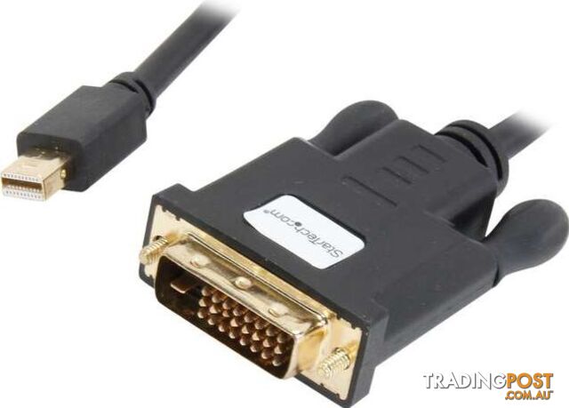 StarTech MDP2DVIMM3B 3ft Mini DisplayPort DP to DVI - StarTech - 065030851527 - MDP2DVIMM3B - photo 2 of 2