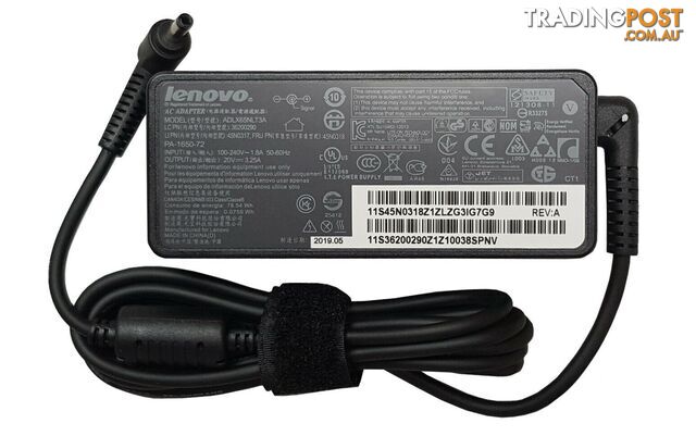 Lenovo Charger ADLX65CCGA2A 4.0x1.7mm 65W - Lenovo - 808281590315