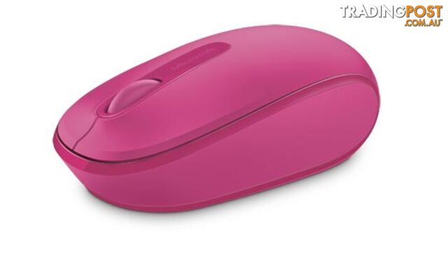 Microsoft U7Z-00066 Wireless Mobile Mouse 1850 Magenta Pink - Microsoft - 885370891706 - U7Z-00066