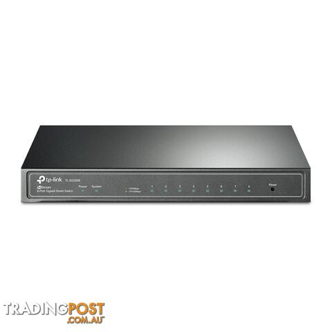 TP-Link TL-SG2008P JetStream 8-Port Gigabit Smart Switch with 4-Port PoE+ - TP-Link - 6935364072957 - TL-SG2008P
