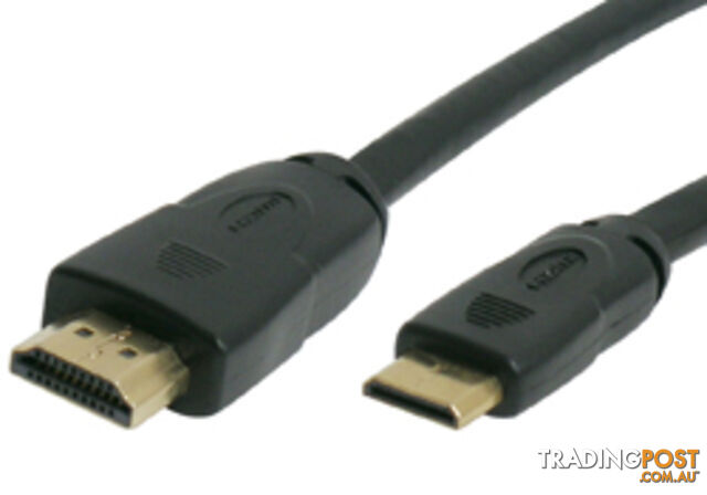 Comsol HDMI-N4-02 2M High Speed Mini HDMI Cable with Ethernet - version 1.4 -...