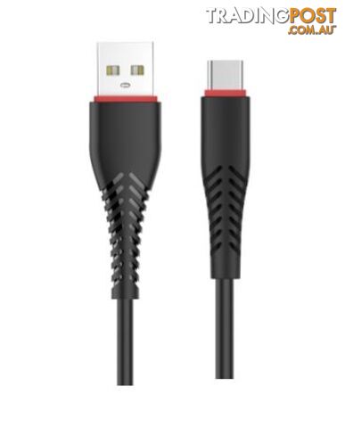 XiPin LX18-TC Black Data USB to USBC Cable - MSI - 6928761505500 - LX18-TC