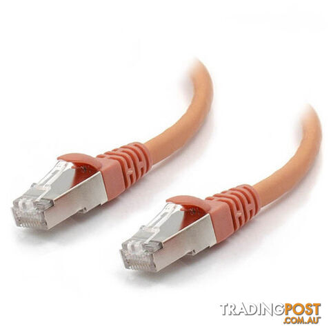 Alogic C6A-03-ORANGE-SH 3m Orange 10GbE Shielded CAT6A LSZH Network Cable -...