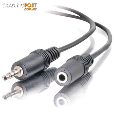 Alogic AD-EXT-10 10m 3.5mm Stereo Audio Extension Cable - Male to Female -...