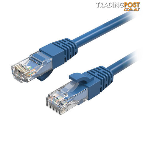 Cruxtec RC6-020-BL 2m 26AWG OFC(Oxygen Free Copper) CAT6 Network Cable - Cruxtec - 0787303419837 - RC6-020-BL