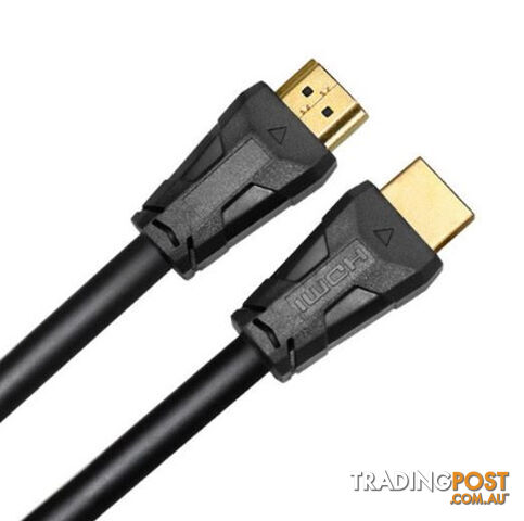 Cruxtec HC14-05-BK HDMI 1.4 with Ethernet Male to Male Cable 5m Black PVC Coat -...