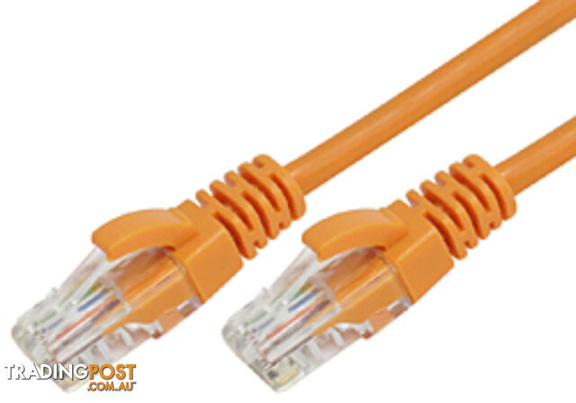 Comsol UTP-01-6B-ORA 1M RJ45 Cat 6 Patch Cable - Orange - Comsol - 9332902009586 - UTP-01-6B-ORA