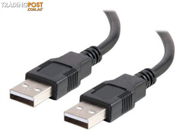 Alogic USB2-02-AM-AM 2m USB 2.0 Type A to Type A Cable - M to M - Alogic - 9350784001702 - USB2-02-AM-AM