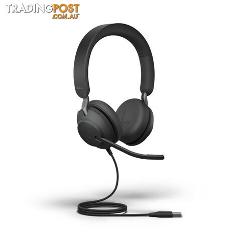 Jabra 24089-989-999 Evolve2 40 USB-A UC Stereo Headset - Jabra - 30706487020029 - 24089-989-999