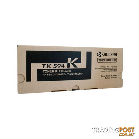 Kyocera TK-594K Black Toner 7000 page - Kyocera - 632983017395 - TK-594K