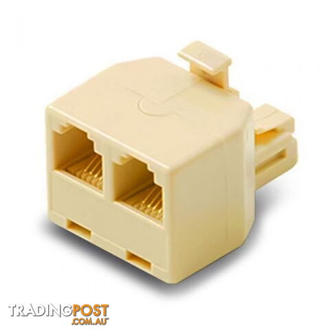 Alogic RJ12MSR RJ12 Double Adapter/ 6P6C - Alogic - 9350784015211 - RJ12MSR