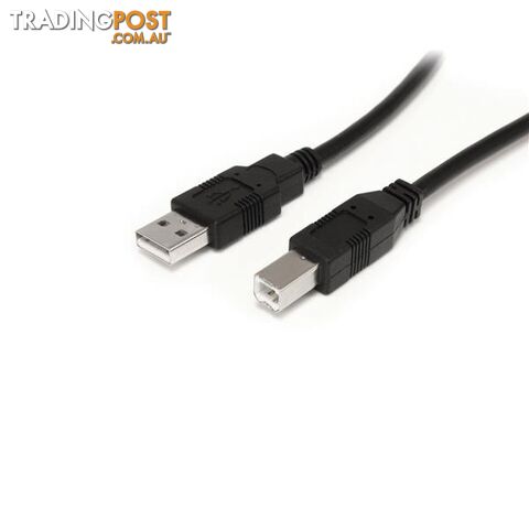 StarTech USB2HAB30AC 30 ft Active USB 2.0 A to B Cable - M/M - StarTech - 065030845137 - USB2HAB30AC