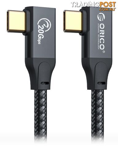 Orico CSL32-10-BK USB-C 3.2 Gen 2 Cable 1 Metre - Orico - 6936761862646 - ORICO-CSL32-10-BK