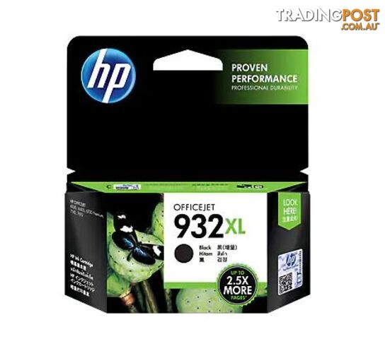HP CN053AA #932 Black XL Ink 1000 pages - HP - 886111282395 - CN053AA