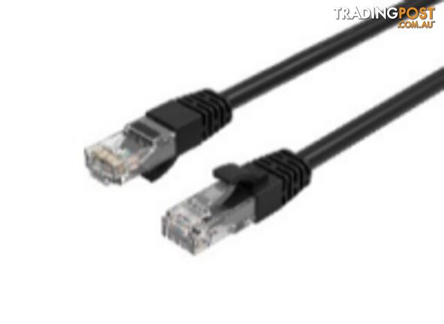 Cruxtec RC6-150-BK CAT6 10GbE Ethernet Cable Black 15m - Cruxtec - 787303420734...