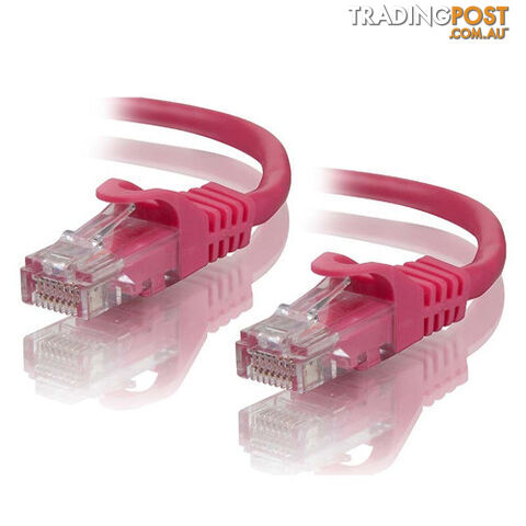 Alogic C6-01-PINK 1m CAT6 Straight-Pink - Alogic - 9319874516984 - C6-01-PINK