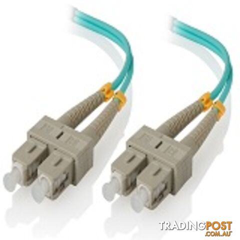 Alogic SCSC-01-OM3 1m SC-SC 10GbE Multi Mode Duplex LSZH Fibre Cable 50/125 OM3 - Alogic - 9350784004420 - SCSC-01-OM3