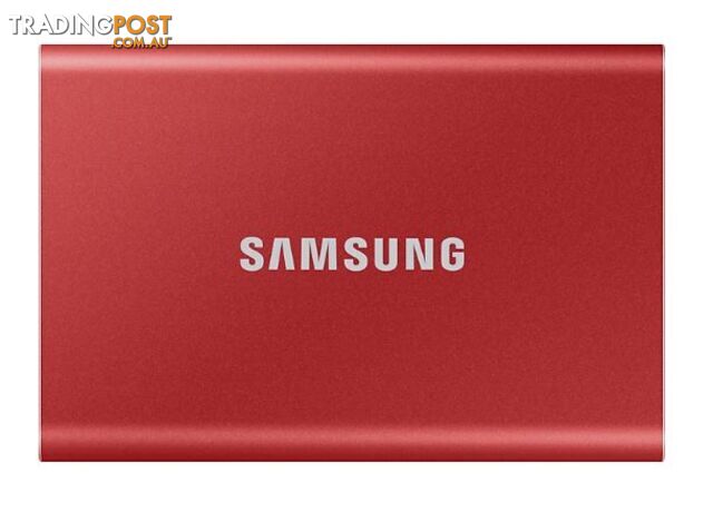 Samsung MU-PC500R/WW Portable SSD T7 500GB Metallic Red USB3.2 Type-C - Samsung - 8806090312465 - MU-PC500R/WW