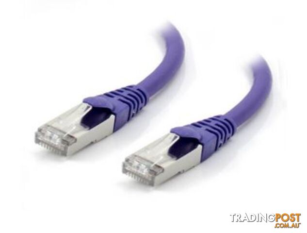 Alogic C6A-0.3-Purple-SH 0.3m Purple 10GbE Shielded CAT6A LSZH Network Cable - Alogic - 9350784005731 - C6A-0.3-Purple-SH