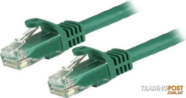 StarTech N6PATC7MGN 7m Green Snagless UTP Cat6 Patch Cable - StarTech -...