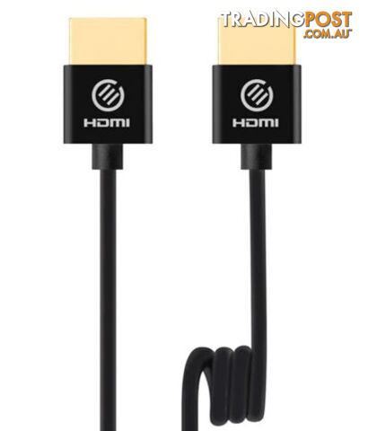 Alogic HDAS-V201 1m AIR Series Super Thin & Flexible HDMI Cable - Alogic - 9350784002020 - HDAS-V201