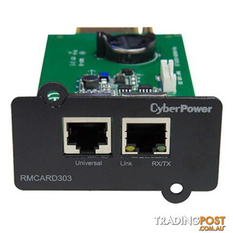 CyberPower RMCARD303 SNMP Card for ON-Line Series UPS - CyberPower - 4712364145179 - RMCARD303