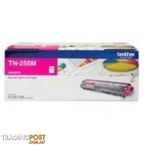 Brother TN-255M Magenta Toner Cartridge2200Pages - Brother - 4977766718936 - TN-255M - photo 2 of 3